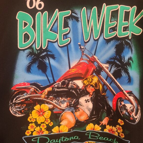 Bike Week 2006 Daytona Beach Men's Short Sleeve T-Shirt - Size 2XL - Picture 10 of 11
